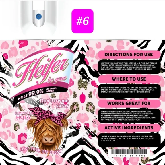 Heifer Be Gone 20 oz Tumbler - Picture 9 of 9